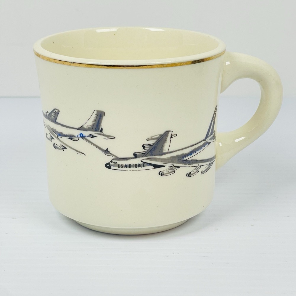 US Air Force Balfour Mug Cup B-52 Stratofortress KC-135 Stratotanker Refueling